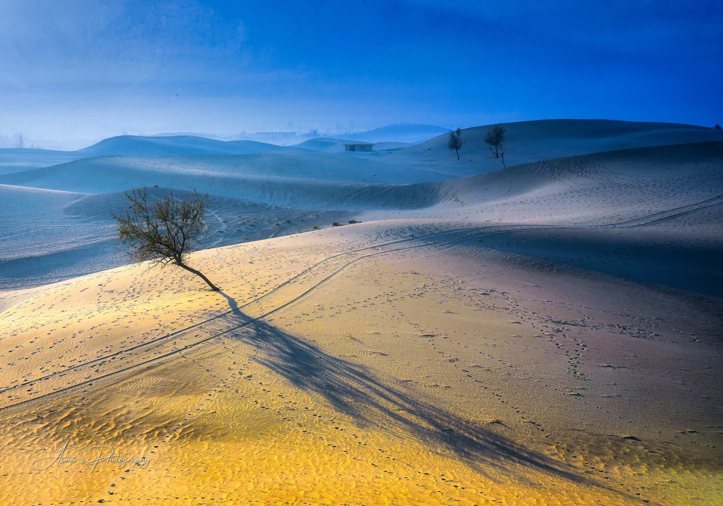 Katpana Desert at Dawn, Katpana Desert, Skardu — fine-art landscape photograph by Asmar Hussain
