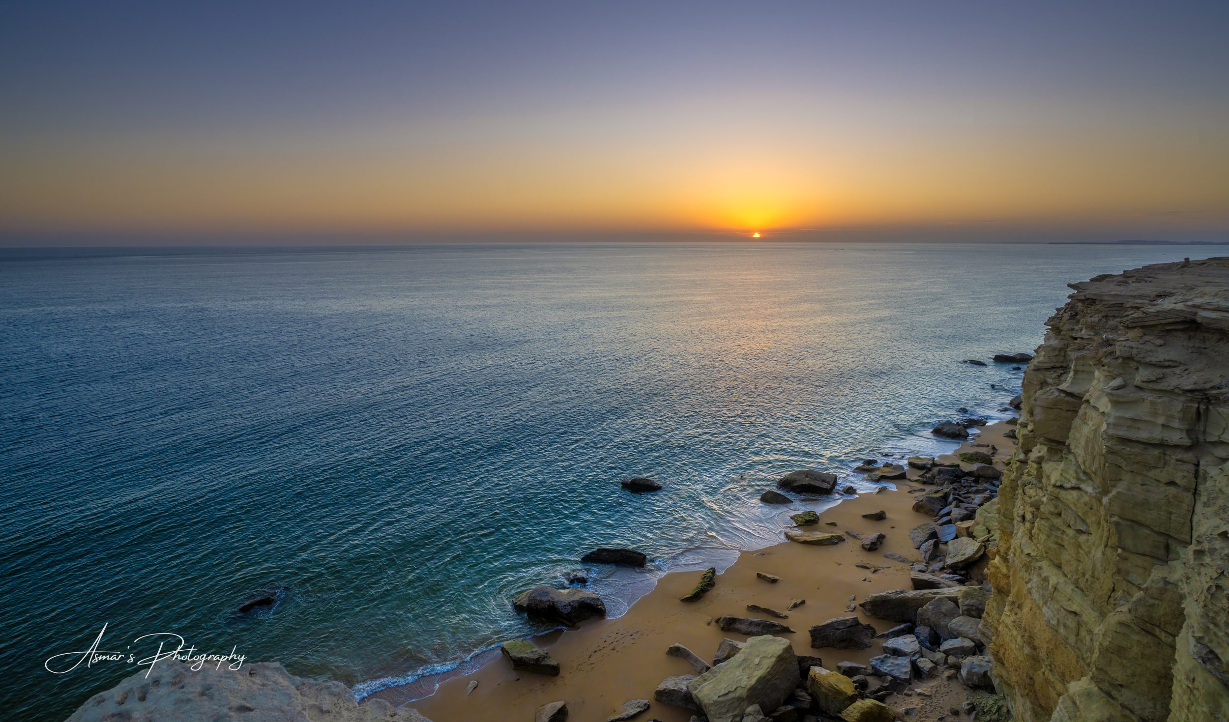 Golden Beach, Gwadar, Balochistan — fine-art landscape photograph by Asmar Hussain