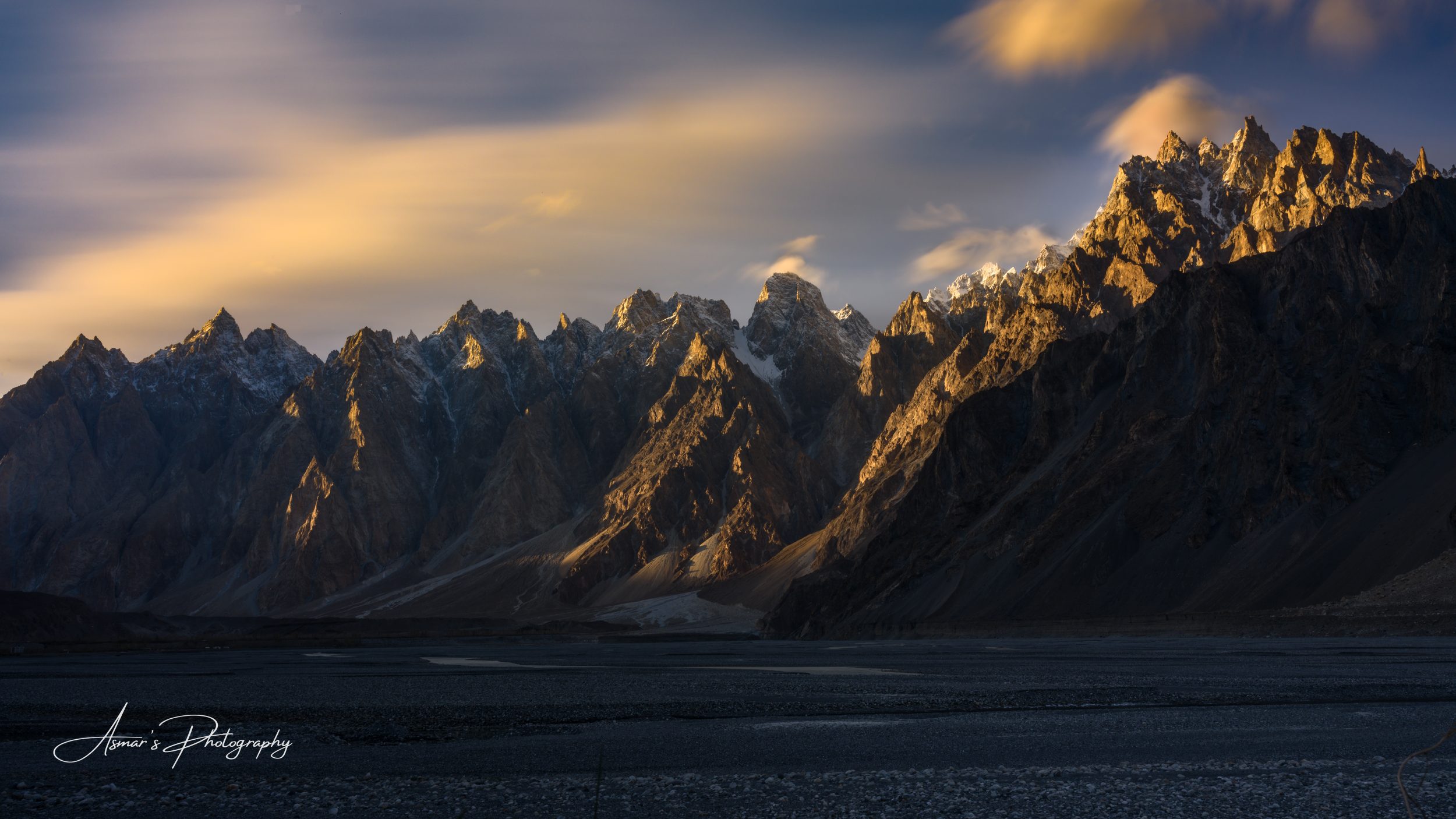 Passu Cones, Passu, Hunza — fine-art landscape photograph by Asmar Hussain
