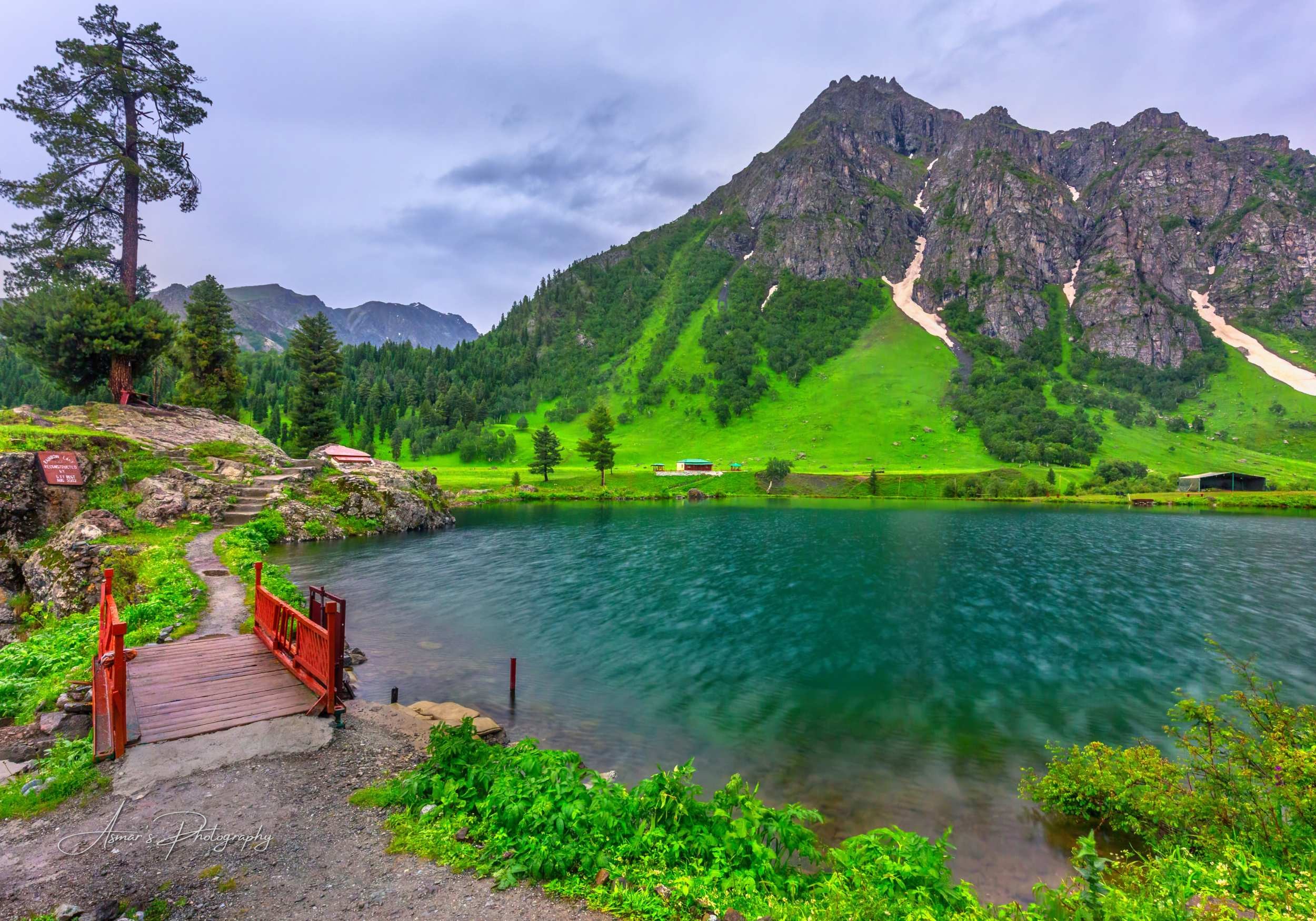 Rainbow Lake, Domail, Minimarg — fine-art landscape photograph by Asmar Hussain